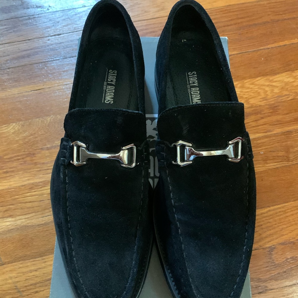 Men’s Black Suede Loafer
